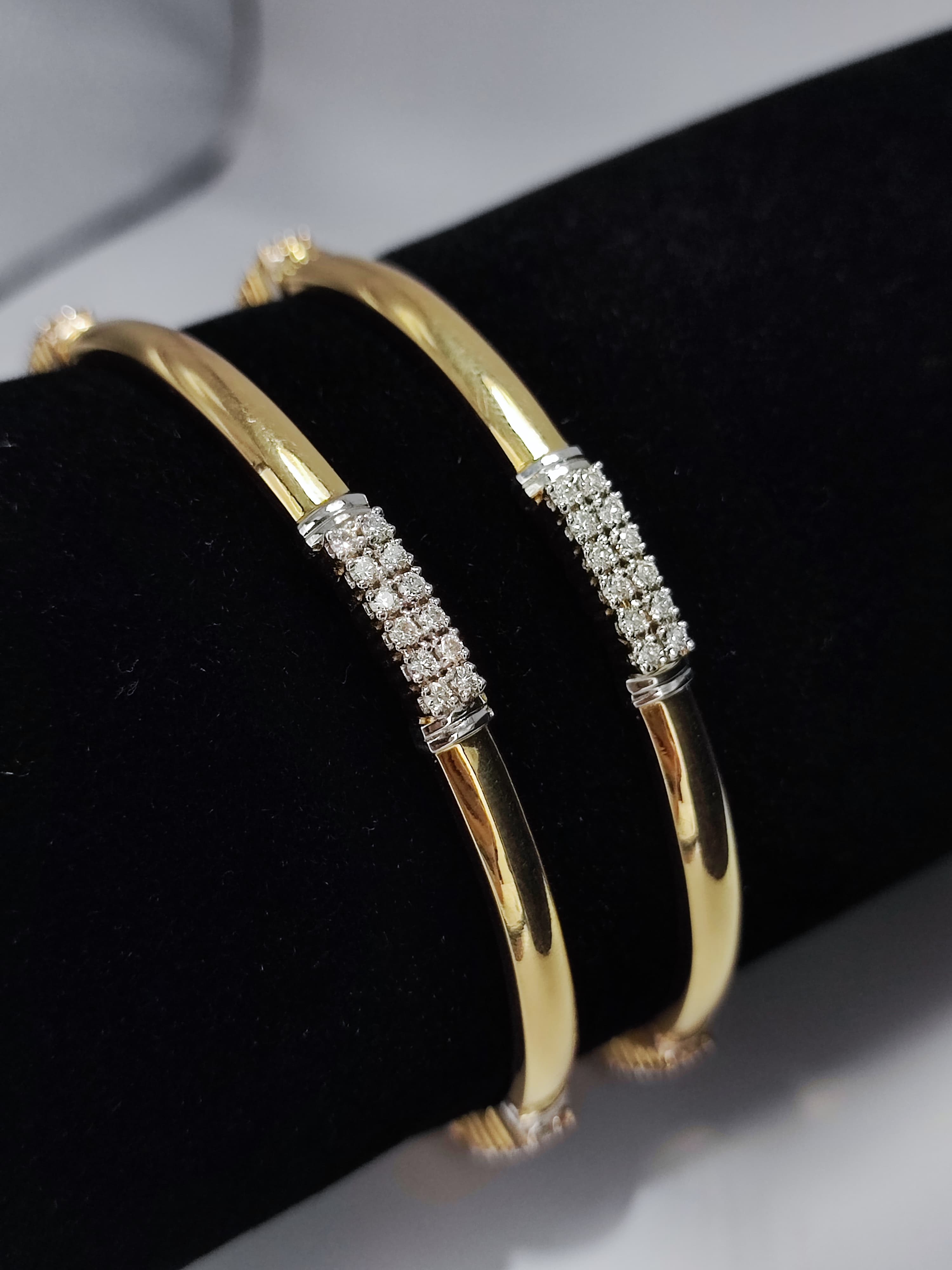 Crystal Cascade Bangles